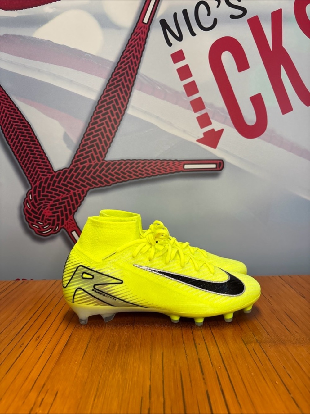 Nike Mercurial Superfly 10 Elite AG Pro Soccer Cleats (HF7876-700) Mens Size 8.5